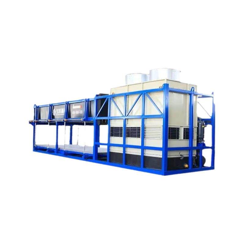 宝成直冷式制冰机块冰机条冰机水产养殖用大冰块机