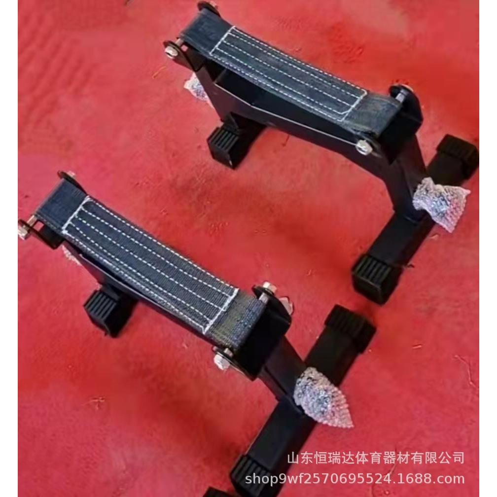 硬拉缓冲台小型举重深蹲高度可调节缓冲减震隔音杠铃支架硬拉架