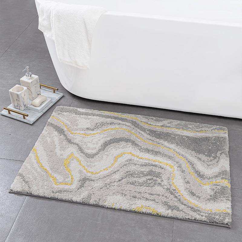 大达浴室吸水地垫卫生间门口踩脚垫防滑垫子家用地毯门垫进门脚垫