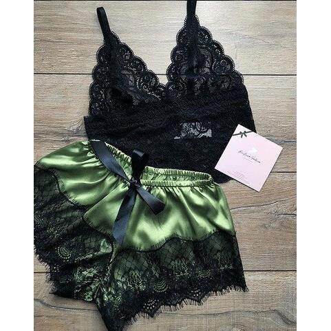 Lingerie pajamas lace underwear nightgown