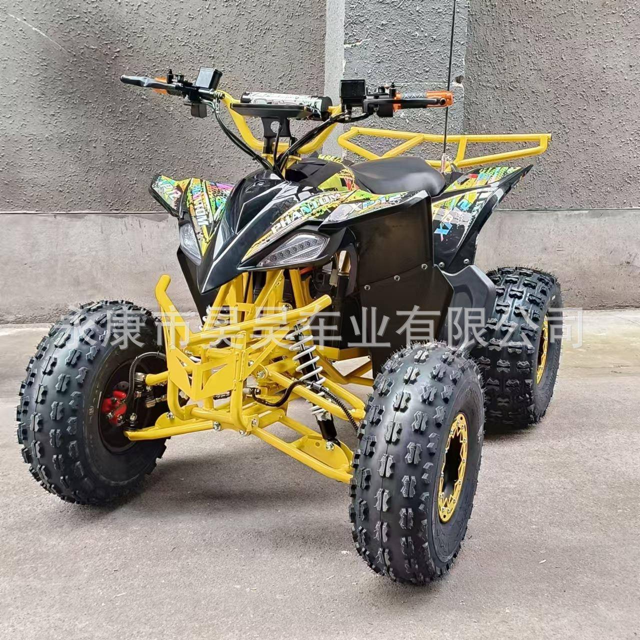 工厂直销可出口ATV1200w60v电动四轮沙滩车越野车成人electricatv
