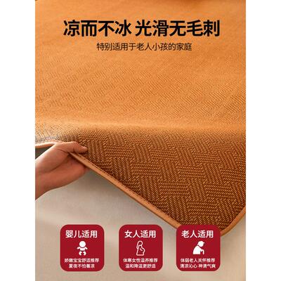 冬夏单两家用床垫夏用季席垫子双面租房20260327专用软垫80x200藤