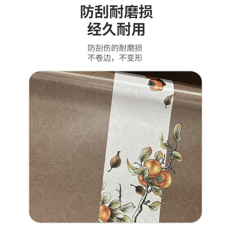 水防油pvc防桌布图花案印餐桌垫茶长方形桌垫桌27椅PVC材几质