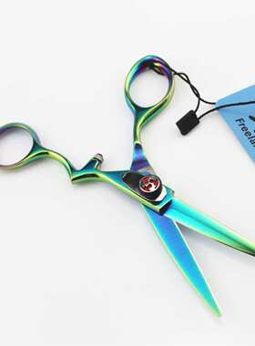 HC-01神行者  5.5寸个性  绿色 美发剪刀 理发剪 平剪 送包