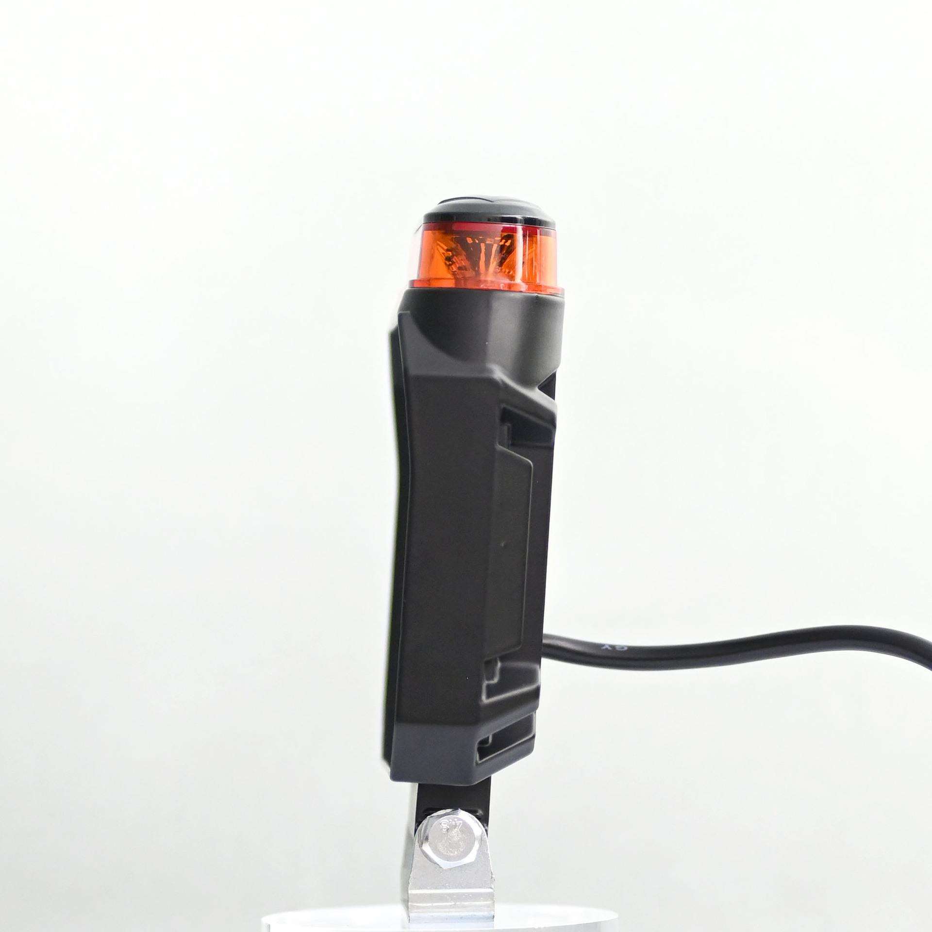 工厂直销4寸16LED工作灯黄色警示灯爆闪灯挖掘机工程车叉车12-80V