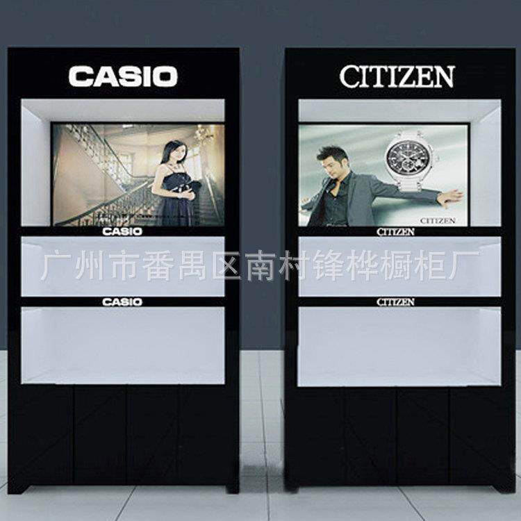 工厂做新款上新组装钟表展柜简易钟表展柜欧式钟表展柜
