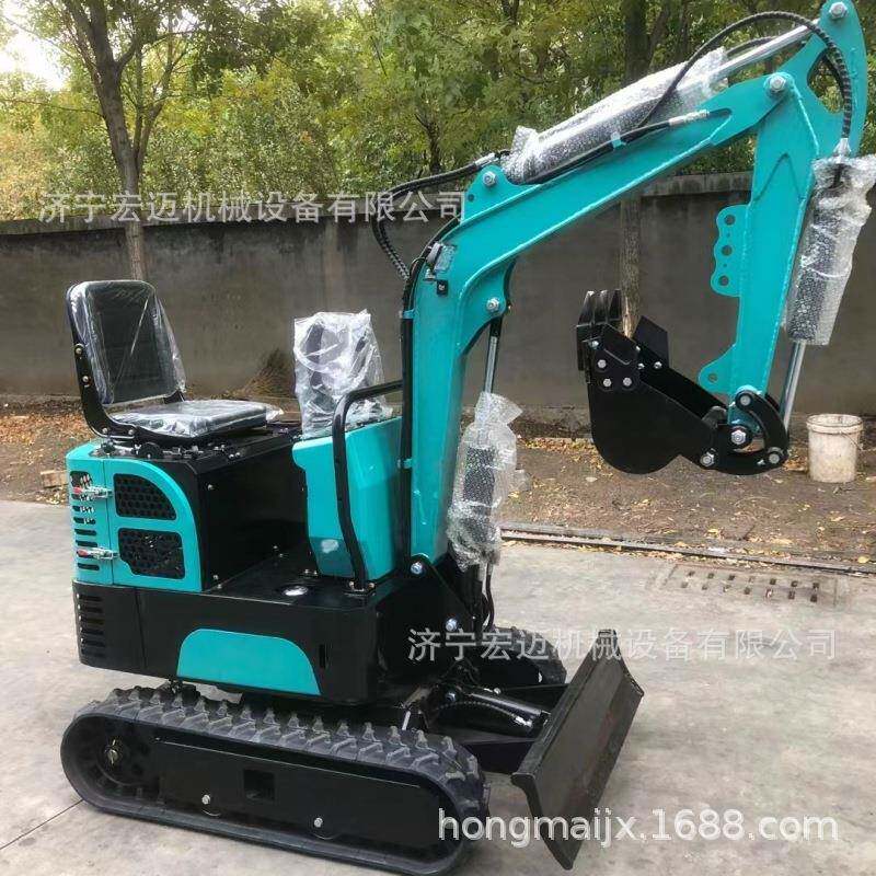 农用挖沟机果园多功能10小挖机微型挖沟机微挖机履带挖掘机附件