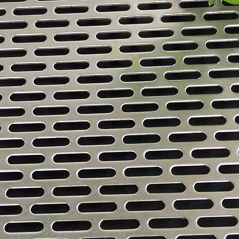 网用金属冲点隔离长孔直供腰椭圆型冲装饰不锈钢网厂家4s外墙孔