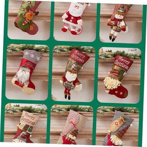 Christmas stockings Christmas Eve presents goody bag pendant
