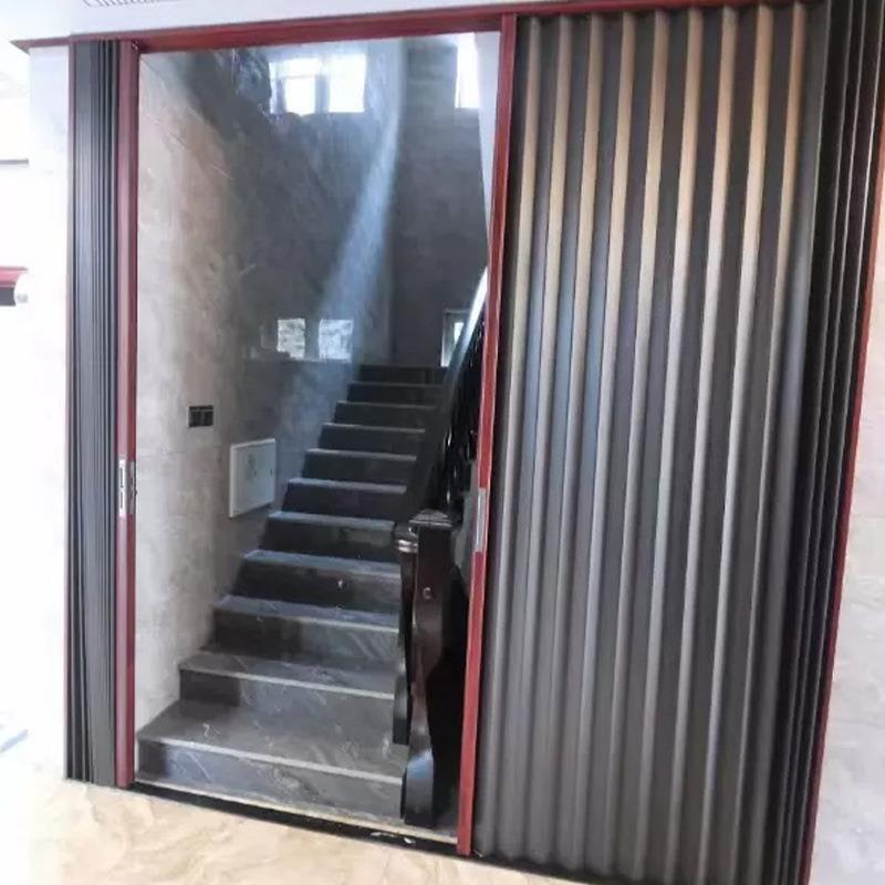 升级全铝合金平款折叠门厨房折叠门阳台卫生间隔断门移门隐形推拉