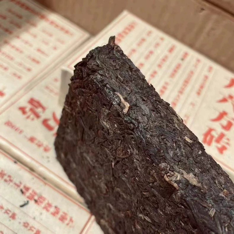 九十年代茶經九六方磚普洱熟茶磚幹倉老茶500克/一包 普洱茶 BUASHOP普洱老茶