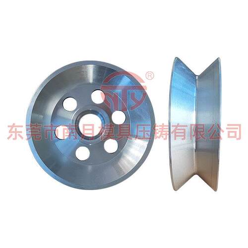 绞线机电线电缆喷瓷导轮Φ105-01/02×33 精密加工各种铝金属导轮