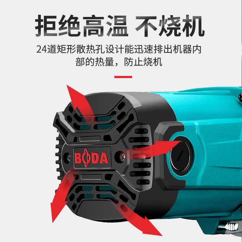 博大355型材切割机3000W大功率14寸多功能钢材角铁工业台式切管机