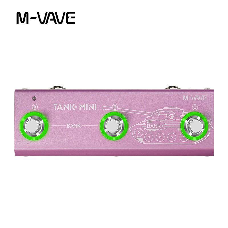 吉他效果器Tank Mini吉他配件综合效果器跨境M-VAVE新品演出