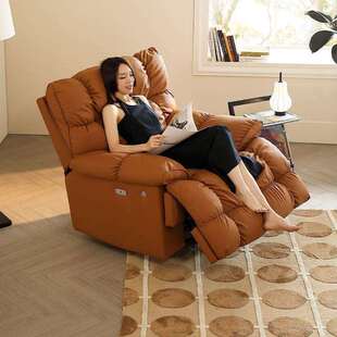 多功能旋转懒人沙发可睡可躺网红摇摇椅猫抓皮电动单人按摩沙发椅