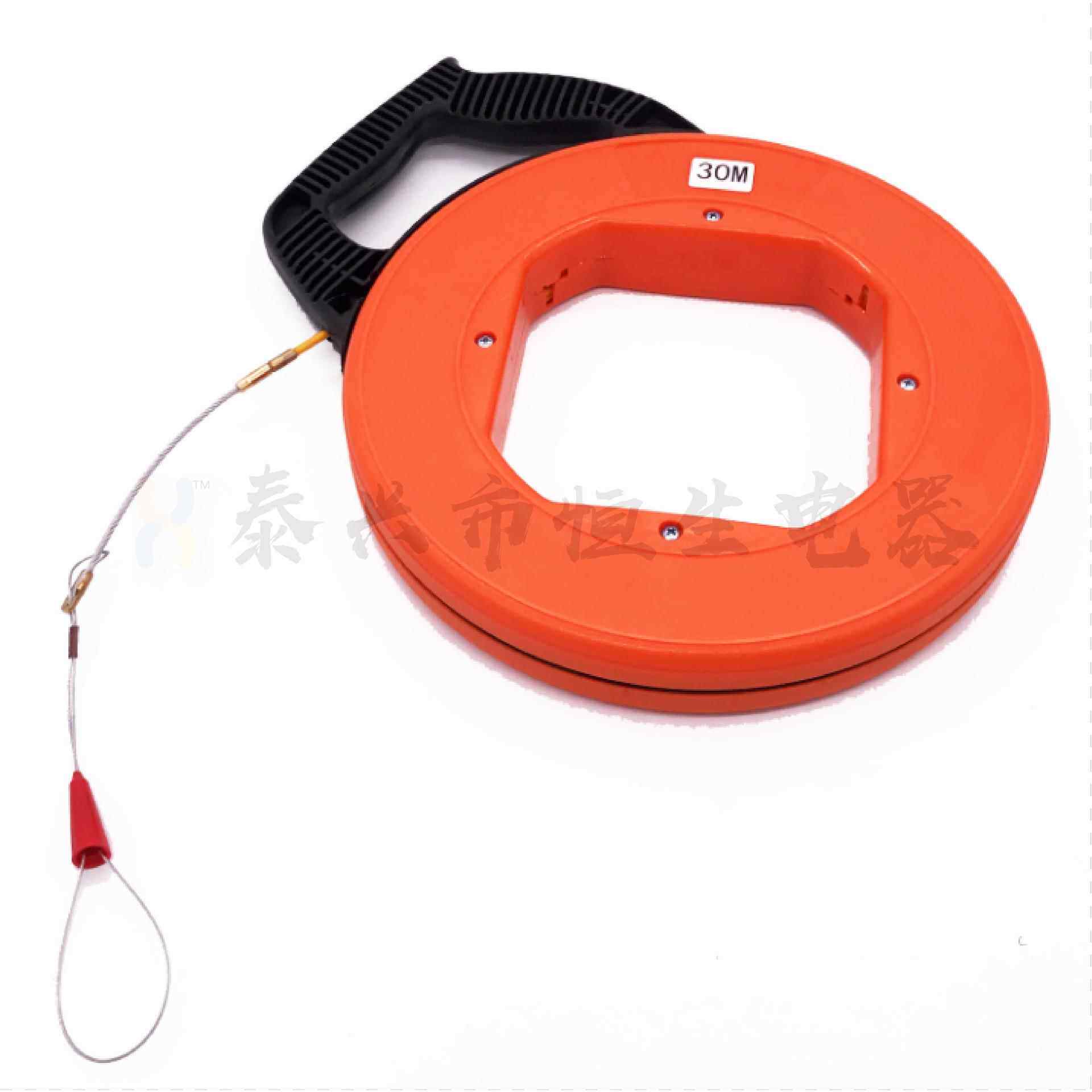 【全封闭包鱼装】玻璃纤维塑钢4mm30m型器形线引线拉器穿墙线m穿