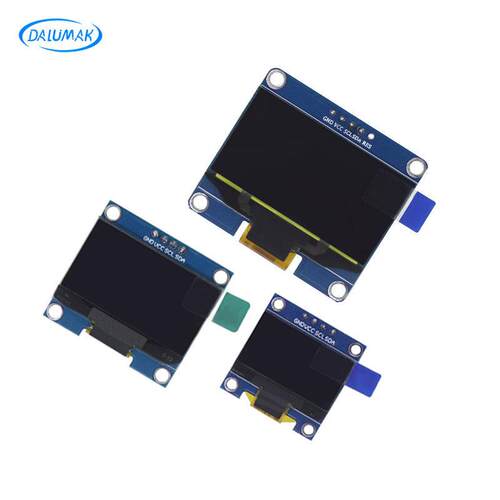 0.91 0.96寸 OLED显示模块 SSD1306驱动液晶显示屏 12864 I2C接口