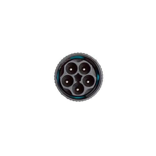 Techno德洛迷你连接器面板插头 5p IP66/IP68 THB.387.C5A