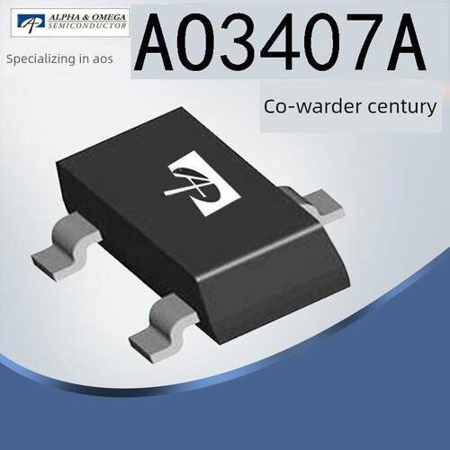AOS万代 AO3407A 三极管 SOT23 P沟道 30V4.3A A03407A 场效应管