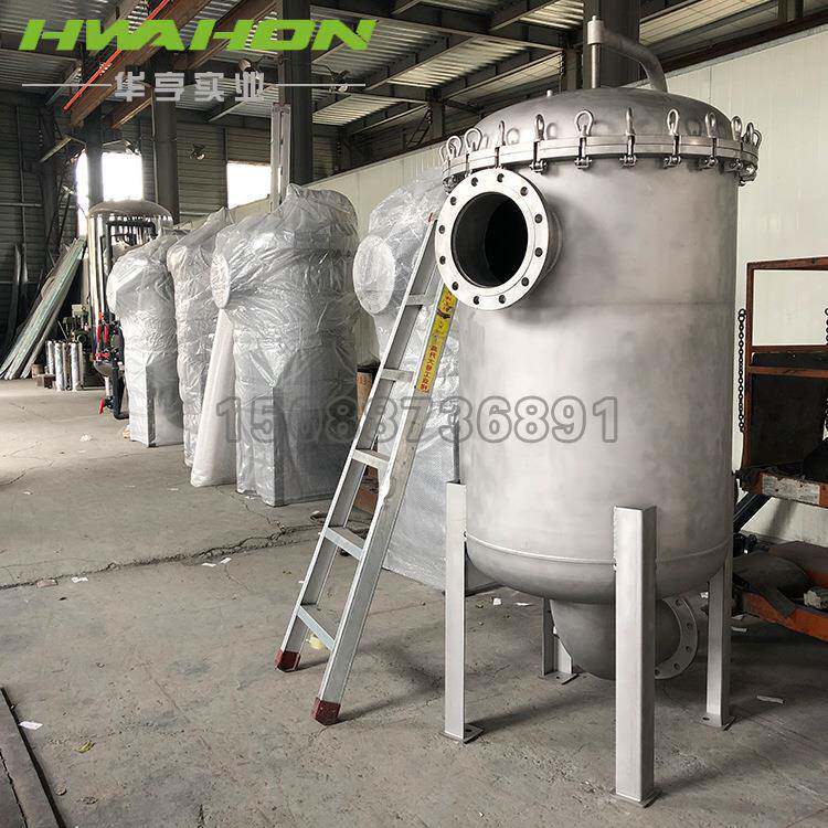 不锈钢十二袋多袋式过滤器大流量无纺布滤袋过滤井水水库水净化