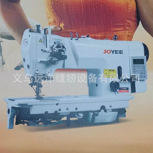 厂家直销JY-D862系列一体电脑双针三自动平缝机工业缝纫机