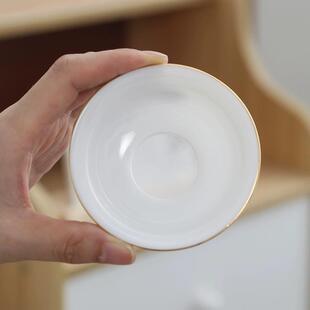 白公瓷茶具道杯分茶器茶杯茶玻璃盖碗羊脂玉瓷杯过滤公海茶漏XOE