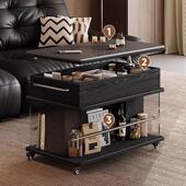 中古沙发可边柜极简边几客厅现代移动轻高3028 奢级感多侧功能推