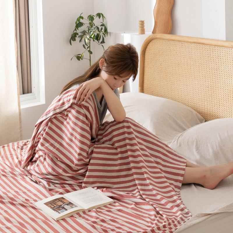 天竺棉旅行睡袋隔脏酒店可携式一体式针织床单民宿纯棉出差被套双