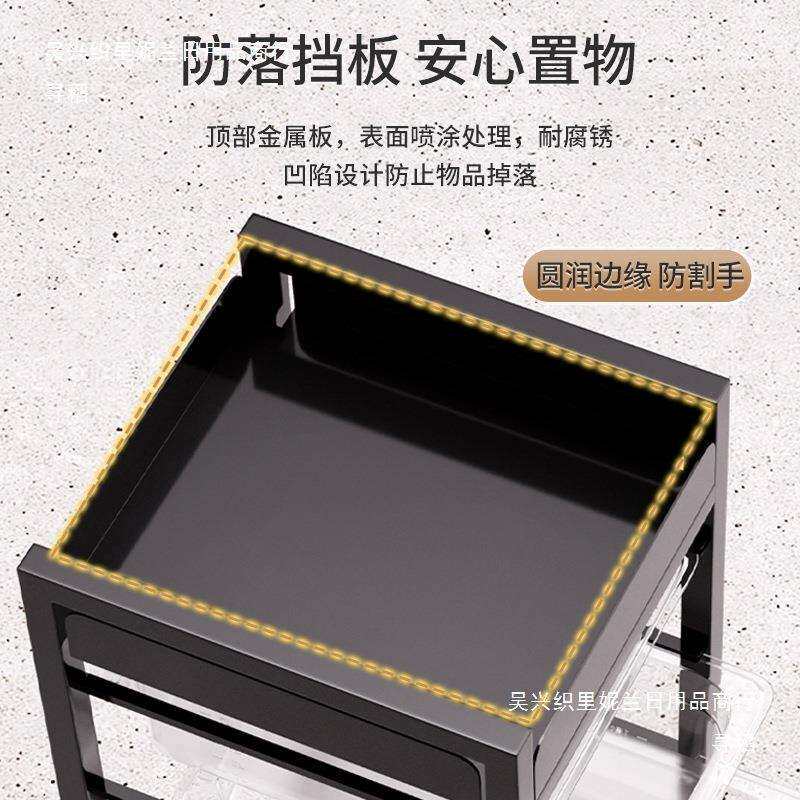 理发店置物架多功能发型师烫染发推车美发店工具杠车发廊