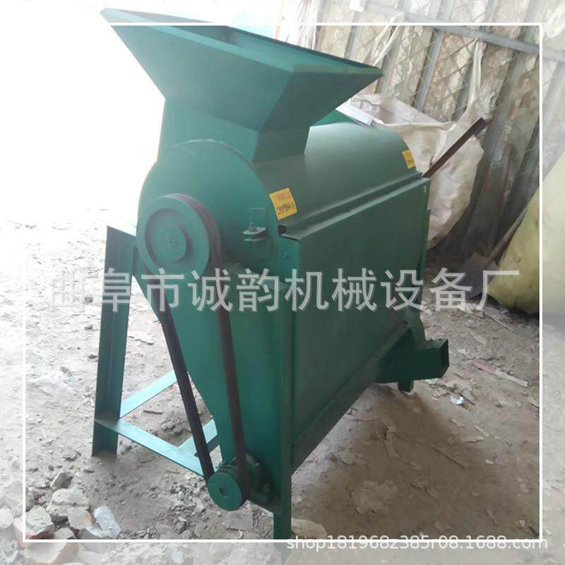 废菌袋分离机 木耳平菇香菇废菌棒羊肚菌菌种破碎平抛型高抛远程