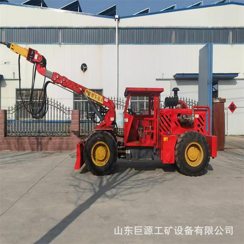 液压轮胎式撬毛机 尺寸紧凑转弯半径小 动作平稳矿用撬毛台车