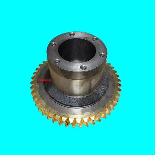 带锯床铜涡轮涡杆锯力煌远达富士泰晨龙蜗轮蜗杆变速带锯床铜齿轮