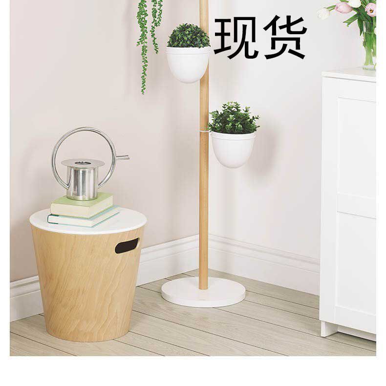 Woodenstoragestool北欧简约圆桌可坐人收纳桶储物凳收纳凳