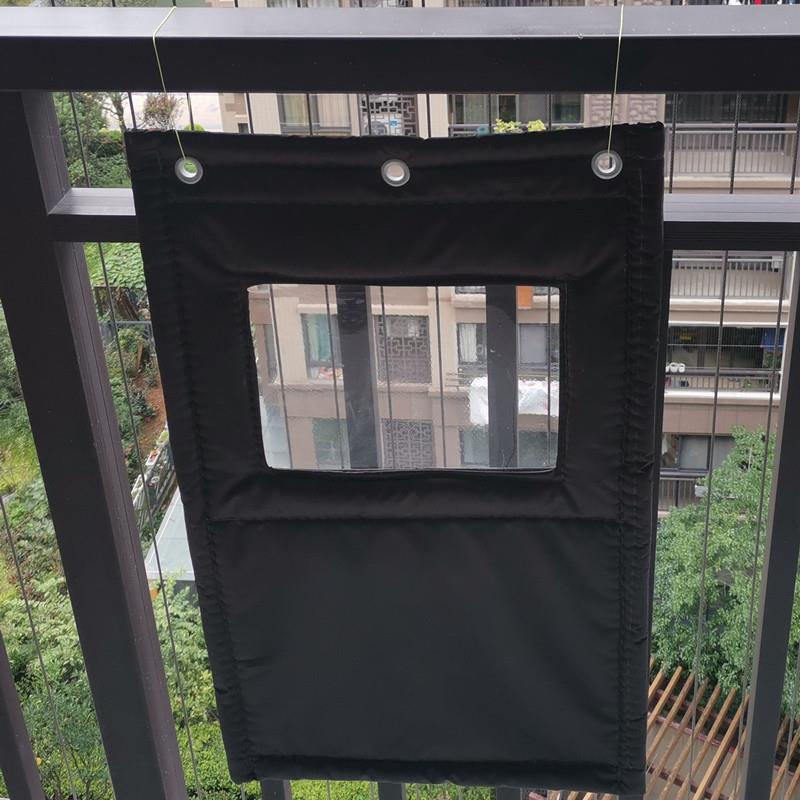 狗屋专用门帘防风雨冬季保暖宠物狗窝棉门帘狗笼舍猫洞挡风门帘子