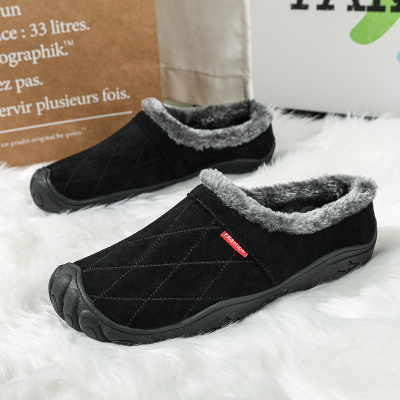 中老年棉拖鞋小码37防滑耐磨保暖一脚蹬48懒人鞋47爸爸鞋46妈妈鞋,流行男鞋,包头拖,淘宝优惠券,粉丝福利购,淘宝优惠卷