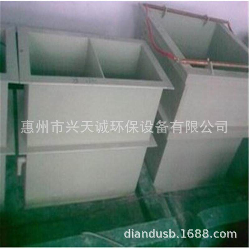 厂家直供pp酸洗槽塑料PVC板电解氧化挂镀槽PVC电镀槽按需加工定制
