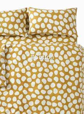 正品Caste Gard全棉l加厚磨毛四件套被套床单e枕套组合 棉花COTTn