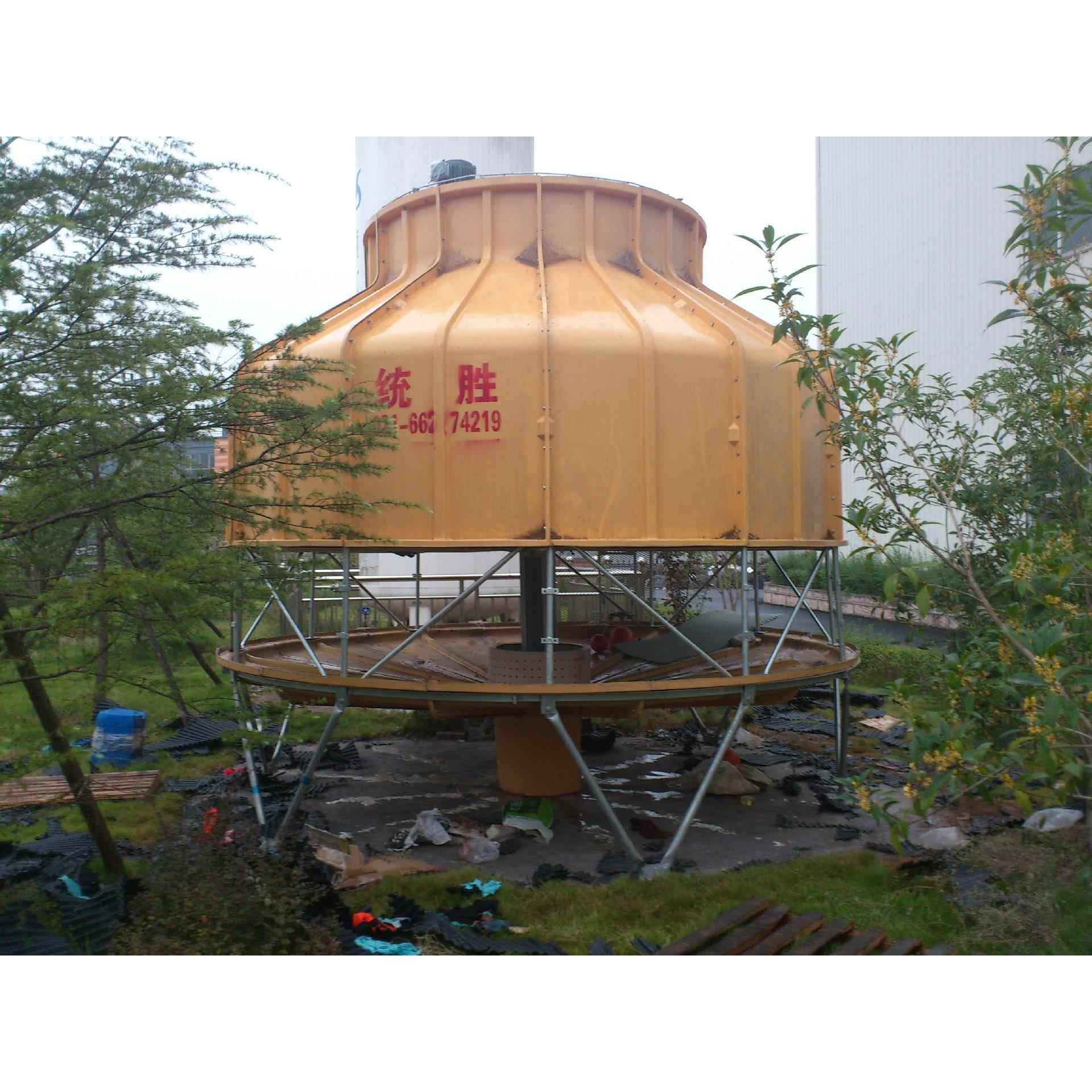 销售供应水塔10吨玻璃钢水塔15T吨工业冷却水塔SCT-10T圆形逆流式
