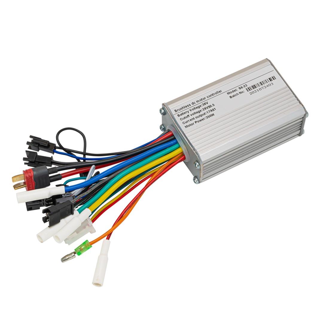 24V36V48V50W电装动滑板自行车3锂电电无刷机控制器改POM配件