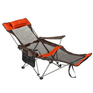 迈步者户外便携折叠坐躺两用椅靠背钓鱼椅野外露营躺椅午休椅包邮