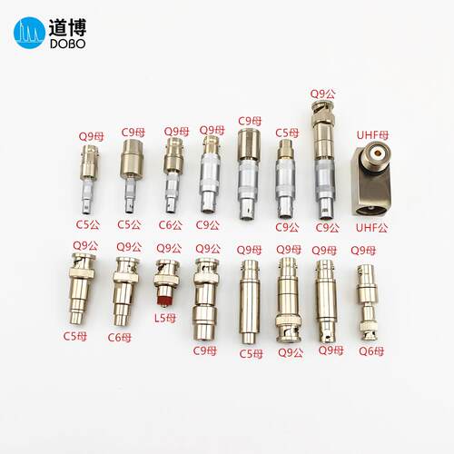 C9头Q9座转接器超声波探伤仪接口转换连接器 FFA.1S 公-BNC 母