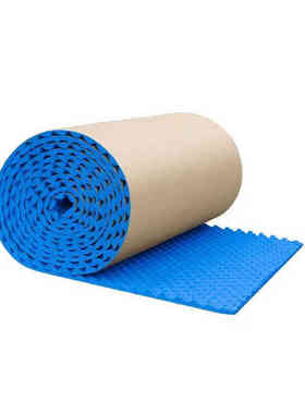 竹特隔音棉3cm阻燃带胶红色1*5米双面隔音棉墙体隔音棉吸音棉隔音