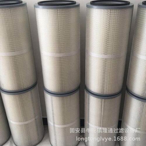抛酯丸机除尘滤筒喷砂机空吸砂机2滤5*真660滤K266芯聚纤维粉尘芯