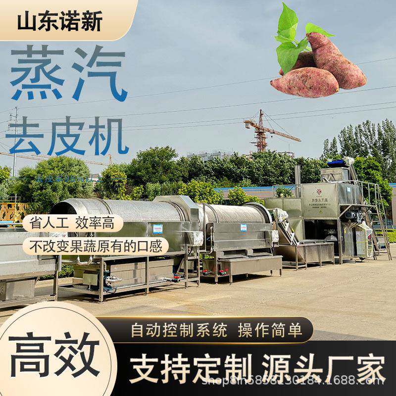 山楂表面处理设备核桃仁快速褪皮机坚果蒸汽去皮机