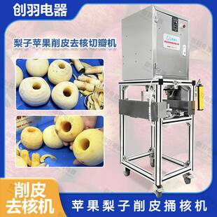 刨皮机多功能苹果去皮去核机苹果刮皮削皮机源头厂家