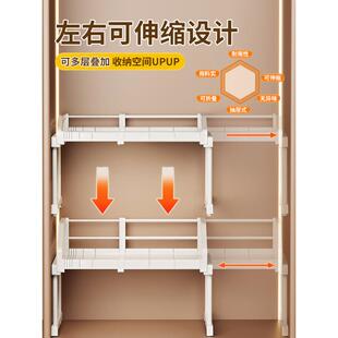 衣柜抽隔可伸纳缩板抽屉式收篮拉衣橱衣服裤子收纳分层Z3J6AYf6置