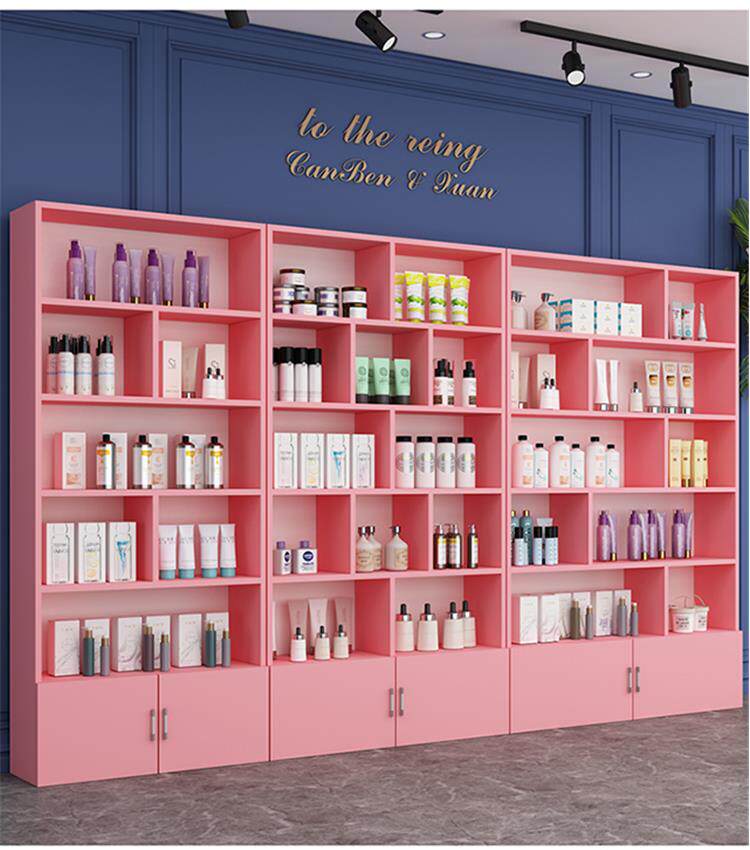 Принадлежности для шитья 采购产品美容院护肤货架，美发商品展示架，美甲沙龙柜，商店产品