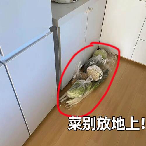 菜有地方放瞭移动置物架厨房置物家用落地多层文化创意餐具