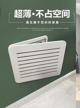 弱电箱装饰画多媒体集线箱光纤入户信息盒网络线盖板百叶配电遮挡