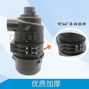 挖掘机山河60空滤空智能55总成 柳工lg60芯4tnv94洋马气滤外壳98